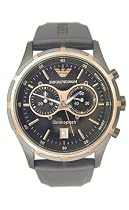 Emporio Armani Men's Multifunction Black-Strap Watch
