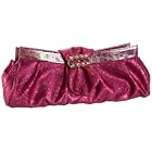 J.Renee Gailen Metallic Fabric Clutch