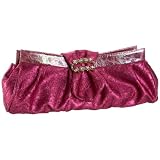J.Renee Gailen Metallic Fabric Clutch
