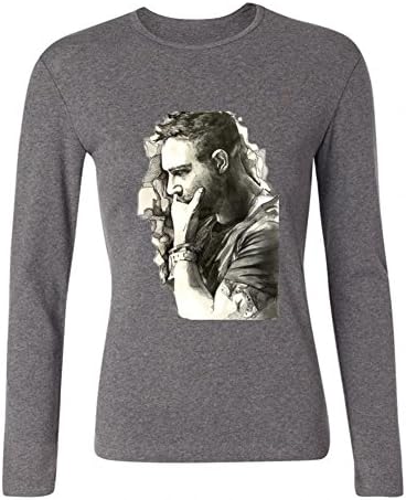 TMILLER Women's Tom Hardy Art Long Sleeve T-shirt
