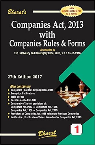 Companies Act ,2013 with Companies Rules & Forms