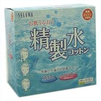 ＳＥＬＥＮＡ　お肌うるおう精製水コットン　２枚&times;３０包
