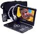 Audiovox D1998PK 9-Inch Slim Line Portable DVD Player with Bonus Headphones and Car Kit