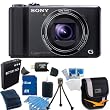 Sony Cyber-shot DSC-HX9V Digital Camera 16GB Bundle - Includes Cyber-shot DSC-HX9V Digital Camera, 16 GB Memory Card, Battery, Camera Carrying Case, Memory Card Reader, Mini Tripod, Screen Protectors, and Cleaning Kit