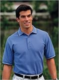 Port Authority Signature Cool Mesh Sport Shirt with Tipping Stripe Trim(K431)