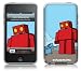 MusicSkins EXPLODINGDOG Protective Skin for iPod Touch (2nd Gen) 8/16/32 GB Red Robot