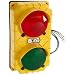 IWI SG10 Incandescent Stop and Go Light Signal System, 6-3/8" Width x 11-3/8" Height x 3-3/4" Depth