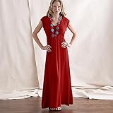 Long Empire Waist Maxi Dress Long Empire Waist Maxi Dress