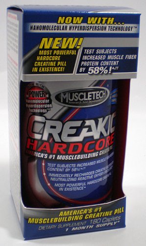 Creakic Hardcore -MuscleTech Advanced Creatine Formula,180c