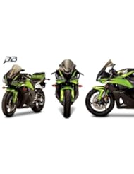 Automotive Parts and Accessories: 04-07 HONDA CBR1000RR: Zero Gravity Double Bubble Windscreen (LIGHT SMOKE) - Zero Gravity Windshields