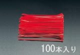 EA475C-100 100x2.5mm結束バンド(赤/100本)