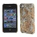 Leopard Semi-Crystalline Snap Case for iPhone 4S / 4 - New in package w/ video stand & screen protector