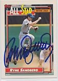 Ryne Sandberg signed autographed TOPPS Card Chicago Cubs