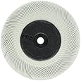 Scotch-Brite(TM) Radial Bristle Brush, Cubitron/Aluminum Oxide, 6000 rpm, 6 Diameter x 7/16 Width, 120 Grit (Pack of 1)
