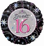 Sweet 16 Sparkle 18" Prismatic 18" Foil Balloon Child