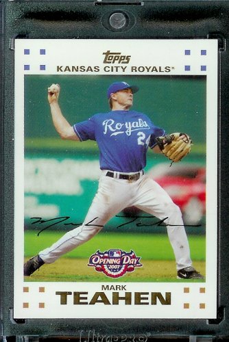 2007 Topps Opening Day #71 Mark Teahen Kansas City Royals - Mint Condition - Shipped in Protective Display Case !