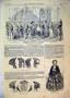 1852 Paris Fashion Hats Women French Senate St Cloud