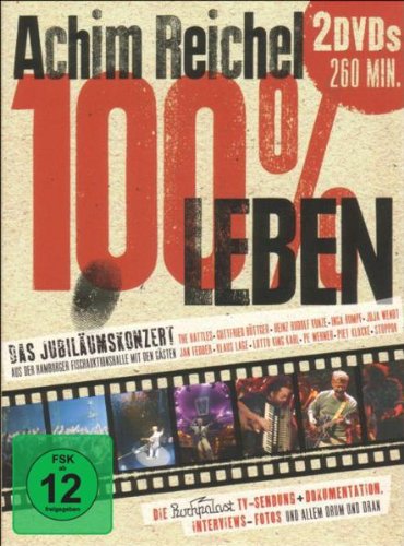 Indigo Achim Reichel - 100% Leben: Das Jubil&auml;umskonzert [2 DVDs]