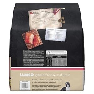 Iams Grain Free Naturals Dry Dog Food Salmon & Red Lentils 17.2 lbs Iams Grain Free Naturals Dry Dog Food Salmon & Red Lentils 17.2 lbs