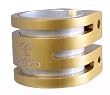 District Double Lite Clamp Gold