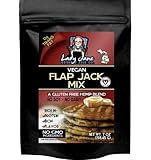 Vegan Protein Pancakes | Waffles Mix Gluten Free | No GMO | No Soy | No Dairy | High Fiber | Low Carb Protein Pancake Waffle Vegetarian Mix | Buy Perfect Vegan Bodybuilding Protein Supplements | All-Natural Nutrition for Organic Hemp, Sorghum, White Rice for Gourmet Vegan Flour