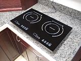 True Induction Energy Efficient Portable Cooker/ Induction electric Cooktop - Double Induction Top