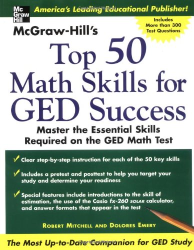 McGraw -Hill's Top 50 Math Skills For GED Success McGraw -Hill's Top 50 Math Skills For GED Success