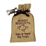Cloud Star Buddy Biscuits Bake-At-Home Dog Treats, Cheese Delight, 13.6-Ounce Jute Bags (Pack of 4)
