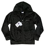 (チャンピオン)Champion ワンポイント刺繍 シェルパフリース ジップパーカー L BLACK(ブラック)