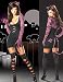 Sexy Cat Woman Fantasy Fight Halloween Costume - LARGE