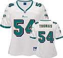 Zach Thomas White Reebok Replica Miami Dolphins Women's Jersey