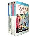 Enid Blyton FAMOUS FIVE (1 to 5) 5 Books Pack Set 1 2 3 4 5 RRP: �24.95 Collection (Five on Treasure Island, Five Go Adventuring Again, Five Run Away Together, Five Go to Smuggler's Top, Five Go Off in A Caravan) (FAMOUS FIVE)