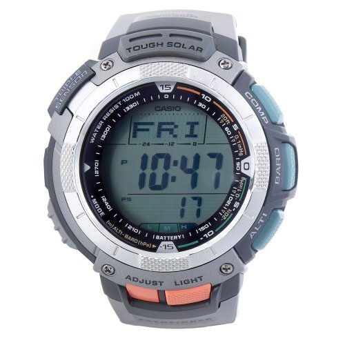 Casio Men's Pathfinder Altimeter/Barometer/ Digital Compass Solar Digital Watch #PAG80-1V