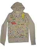 HD51 One Fish Two Fish Red Fish Blue Fish Juniors Zip-Up Hoodie