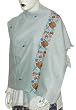 Stoles Wool with Thread Embroidery India 80 x 27 inches (esrf024)
