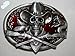 Brand:e&b Western Ghost Skeleton Cowboy Skull Guns Belt Buckle Sk-036rd