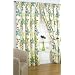 Izabelle Green Lined Ready Made Curtain Pair 90" x 90" Size