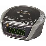 Emerson Radio CKD9906 AM/FM Stereo Dual-Alarm Clock Radio with Programmable CD Playe