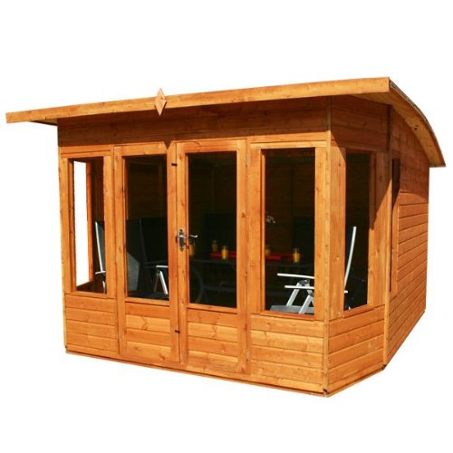 OXFORD: 10ft x 10ft Helios Summerhouse (10mm Solid OSB Floor)