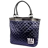New York Giants Quilted Tote, Navy