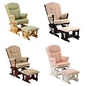 Regency Premium Multi-Position Locking Glider Rocker and Ottoman Set