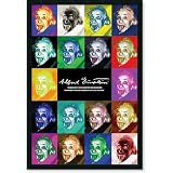 Albert Einstein Pop Art Amped Art - 25.7x37.7