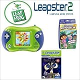 Leapfrog 21155 Leapster 2 Green With Dora The Explorer Wild Life Rescue And Leapfrog 30708 Leapster Wall-E