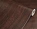 BESTERY REDODECO Adhesive Wood Grain Paper Peel and Stick Furniture Stickers Wallpaper Cabinets Wardrobe Contact Paper,15.8inch by 98in (Dark Brown)