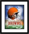 Cleveland Browns NFL Framed 8x10 Photograph Team Logo and Football Helmet Collage