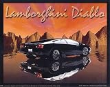 Lambo Diablo by Greg Smith poster print,20 in. x 16 in.