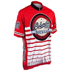 Buy Retro Image Columbia Bicycles Mens XXL 2X 2XL Shortsleeve Cycling Jersey with DeFeet Socks