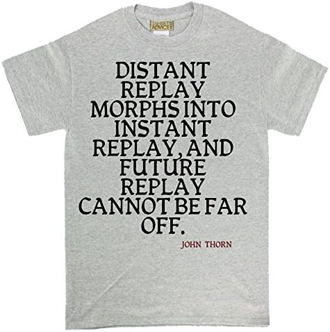 John Thorn T-shirts - Distant replay - Future Tshirts Unisex-2X-Large-Grey