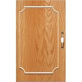 4' French Provincial Carved Wood Trim - Oak