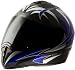 FM F48 Integralhelm Größe: M Farbe: schwarz / blau / silber
